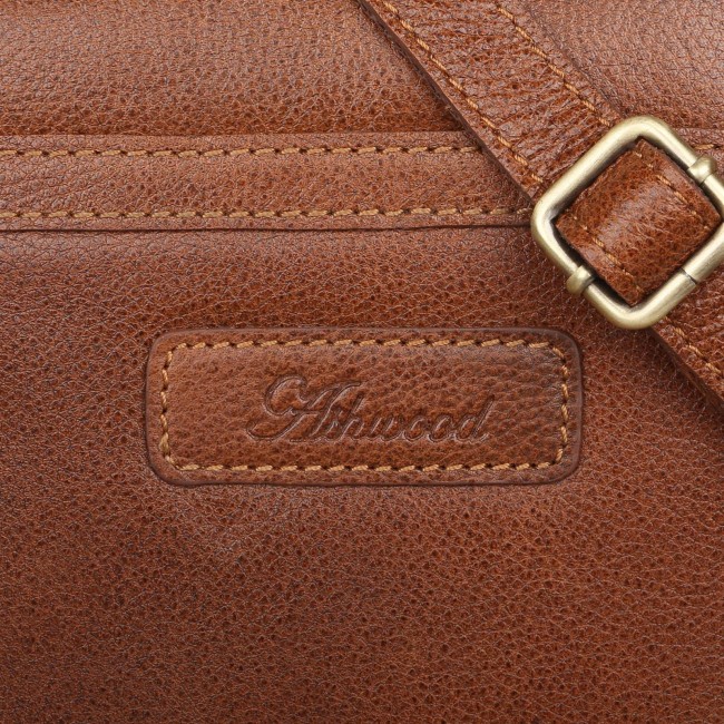 Сумка Ashwood Leather M-64 Tan Светло-коричневый - фото №4