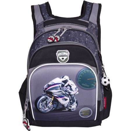 Рюкзак Across 20-CH550-1 Серый Мотоцикл - фото №1