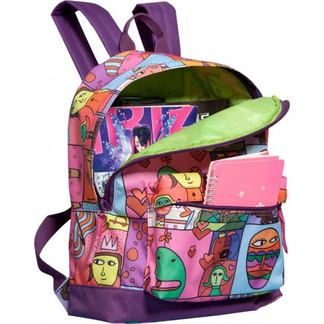 Рюкзак для подростка девочки Grizzly RD-646-1 Мульти - фото №4