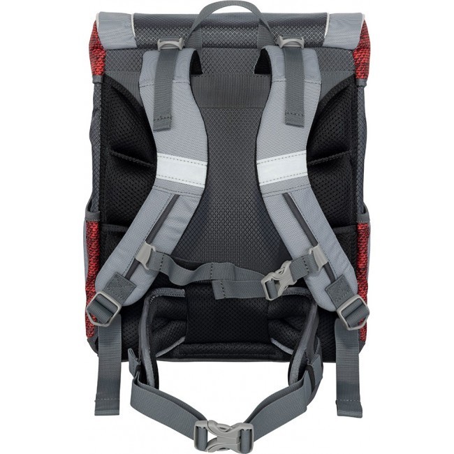 Школьный ранец DerDieDas Ergoflex Superlight с наполнением огненный змей - фото №3
