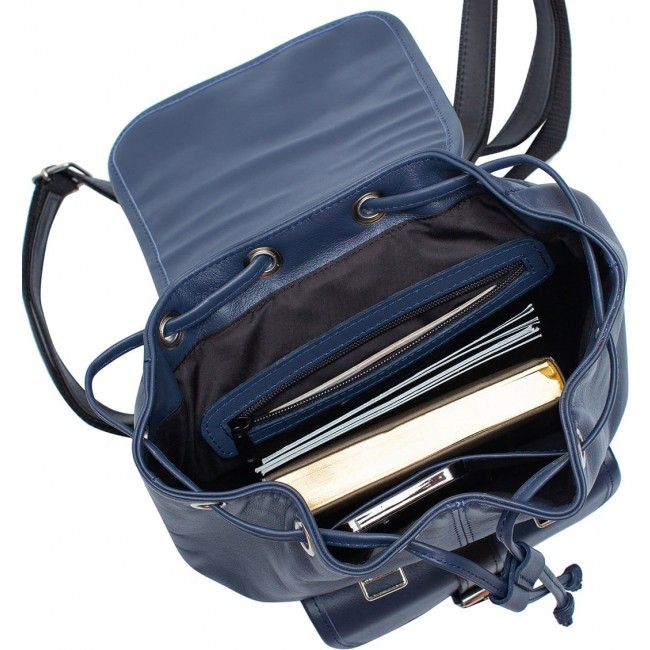 Женский рюкзак Blackwood Handa Dark Blue Темно-синий - фото №5