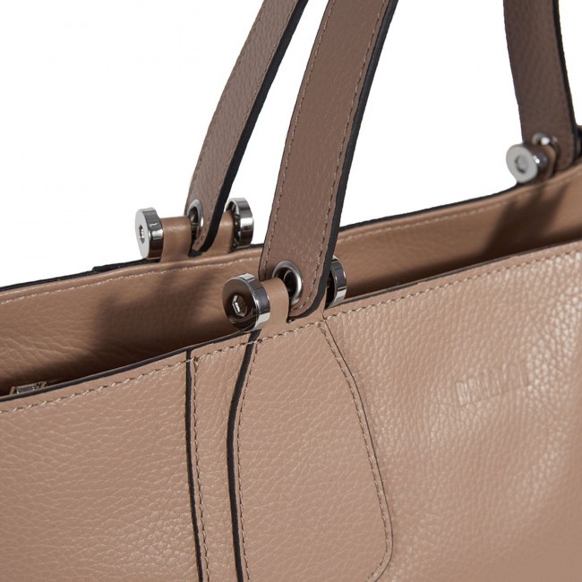 Женская сумка BRIALDI Olivia (Оливия) relief beige - фото №10