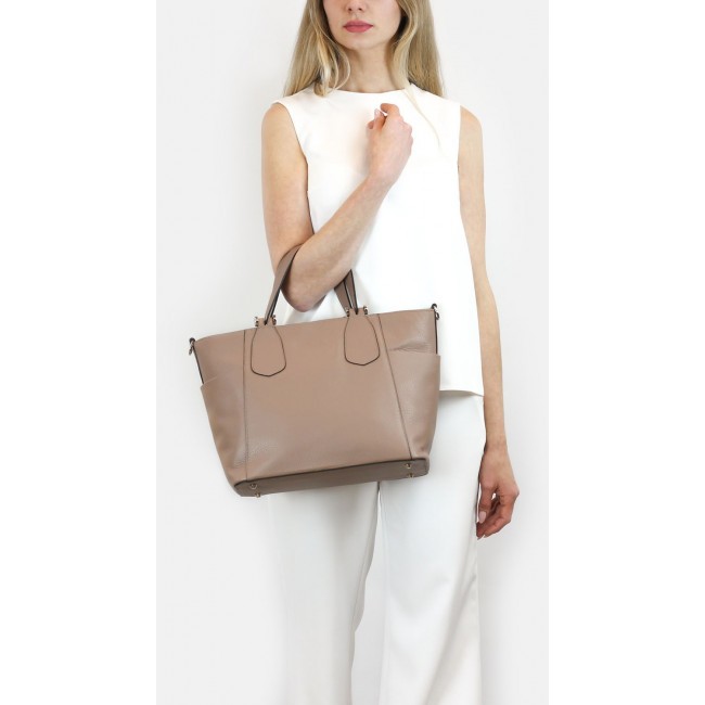 Женская сумка BRIALDI Olivia (Оливия) relief beige - фото №9