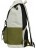 Рюкзак 8848 bags 111-006 Светло-серый и зеленый 15,6" - фото №3