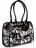 Женская сумка Nino Fascino 9998 H-A black-black Черный - фото №2