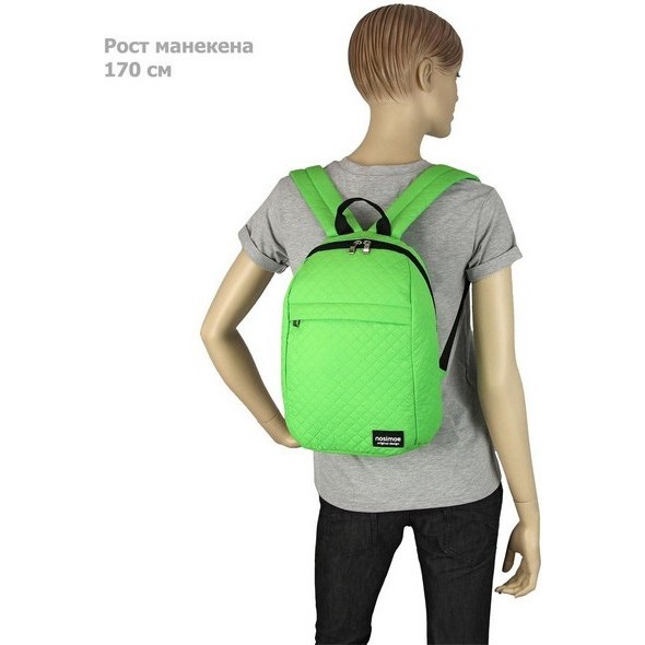 Рюкзак Nosimoe 008-12D зелен - фото №4