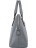 Деловая женская сумка BRIALDI Ambra (Амбра) relief grey - фото №4