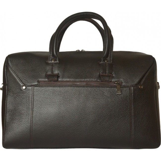 Кожаная мужская сумка Carlo Gattini Norbello Темно-коричневый Brown - фото №3