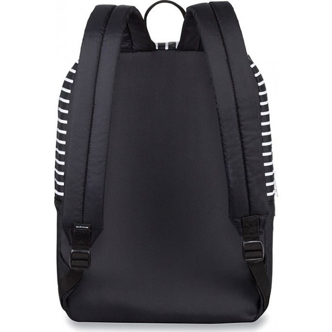 Черно-белый рюкзак для девушки Dakine SHELBY 12L Инквел в полоску - фото №2