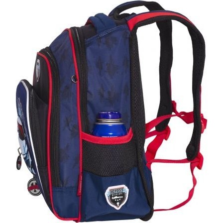 Рюкзак Across 20-CH550-3 Синий Машина - фото №2