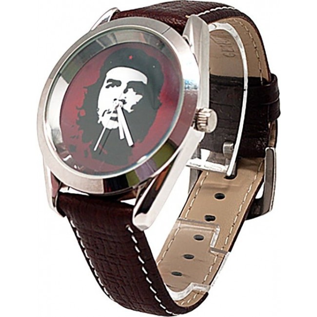 часы Kawaii Factory Часы "Че Гевара" Красные - фото №1