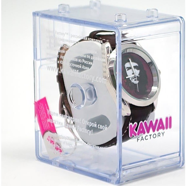 часы Kawaii Factory Часы "Че Гевара" Красные - фото №4