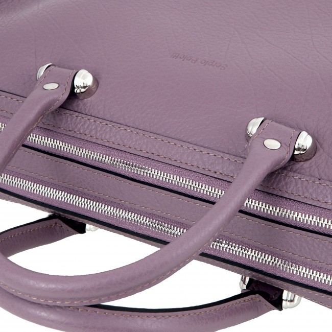 Женская сумка Sergio Belotti 60049 B purple Napoli - фото №5