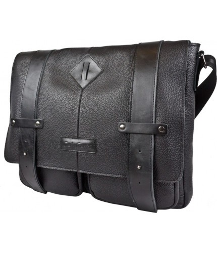 Мужская сумка Carlo Gattini Madruzzo 5068-01 black- фото №1