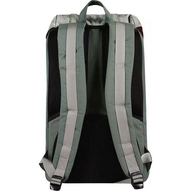 Рюкзак 8848 bags 111-006 Темно-зеленый и серый 15,6" - фото №4