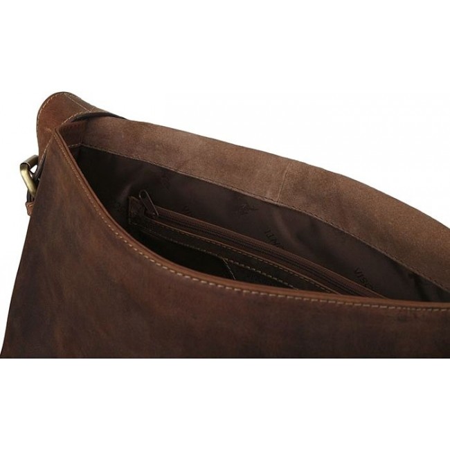 Мужская сумка Visconti 16117 Wesley Желтовато-коричневый - фото №4