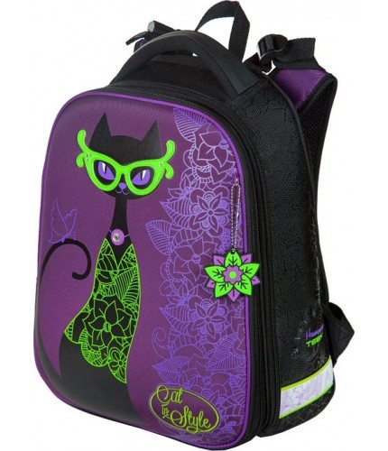 Рюкзак Hummingbird Teens T81 Cat in Style Стильная кошка- фото №1