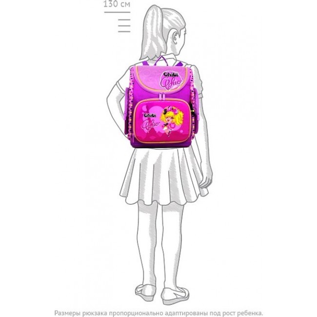 Школьный ранец для девочки Hummingbird NK Бабочка - фото №6