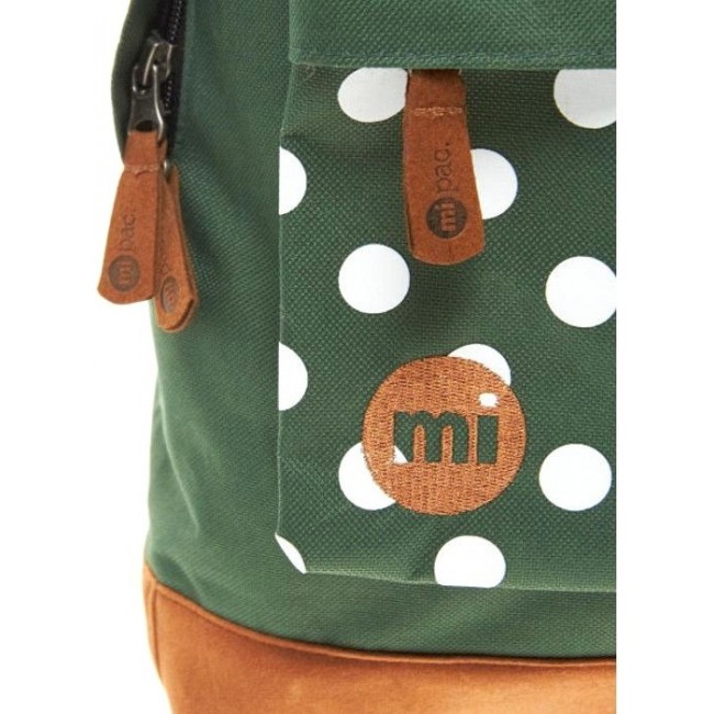 Рюкзак Mi-Pac Backpack Зеленый в точку - фото №4