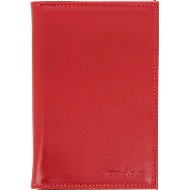 Обложка для паспорта Versado 066-1 Красный red - фото №1