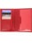 Обложка для паспорта Versado 066-1 Красный red - фото №3