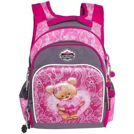 Рюкзак Across 20-CH550-4 Розовый Мишка - фото №1