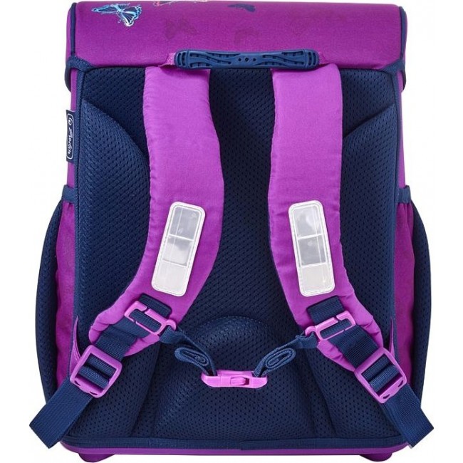 Школьный рюкзак Herlitz Loop Бабочки (фиолетовый) - фото №4
