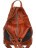 Рюкзак Sofitone RM 007 D4-B5 Черный-Рыжий - фото №4