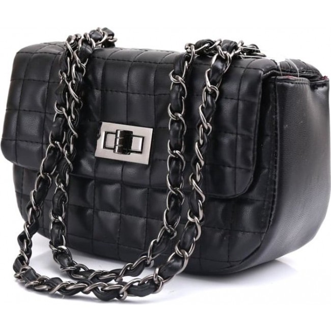 Женская сумка Giaguaro 04236 377-1 black GG Черный - фото №2