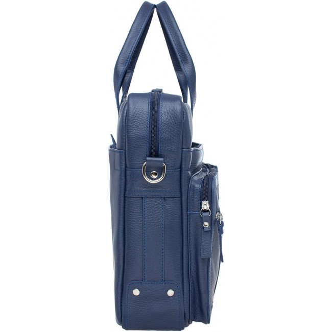 Деловая сумка Blackwood Hackford Dark Blue Темно-синий - фото №4