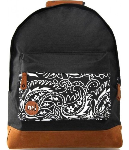 Рюкзак Mi-Pac Backpack Черный с принтом- фото №1