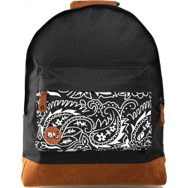 Рюкзак Mi-Pac Backpack Черный с принтом - фото №1
