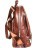 Рюкзак кожаный мужской Sergio Belotti 9204 Коричневый - фото №2