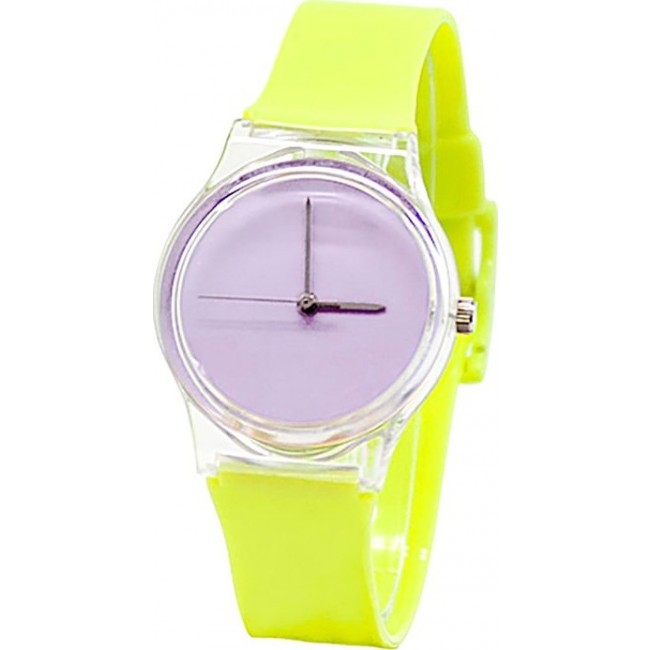 часы Kawaii Factory Часы Tempo "Lilac" Салатовые - фото №1