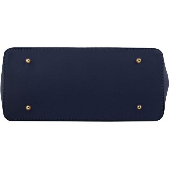 Женская кожаная сумка Tuscany Leather Elettra TL141548 Темно-синий - фото №4