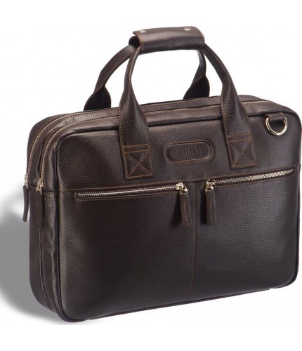 Мужская сумка Brialdi Glendale Relief Brown Коричневый- фото №1