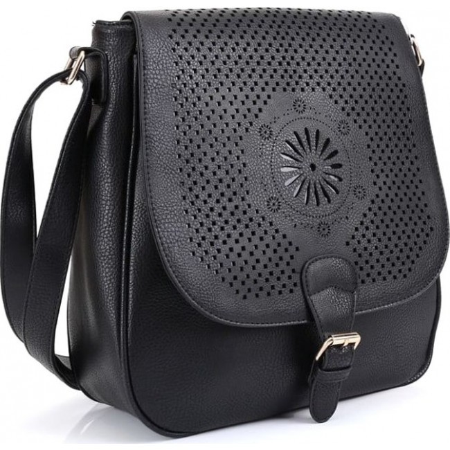 Женская сумка Giaguaro 04238 668-1 black GG Черный - фото №2