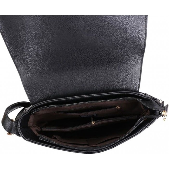 Женская сумка Giaguaro 04238 668-1 black GG Черный - фото №5