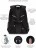 Рюкзак Grizzly RU-230-6 черный-бирюзовый - фото №3