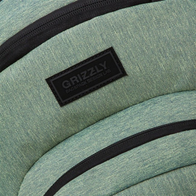 Рюкзак Grizzly RQ-003-1 Зеленый - фото №6