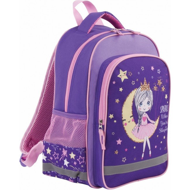 Рюкзак Пифагор School Moon princess Фиолетовый - фото №4