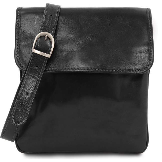 Кожаная сумка через плечо Tuscany Leather Joe TL140987 Черный - фото №1