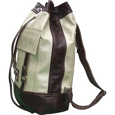 Рюкзак Sofitone RM 001 A4-C4 Светлый перламутр-Коричнево-вишневый - фото №4