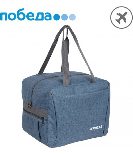 Дорожная сумка Polar П9014 Серо-синий- фото №1