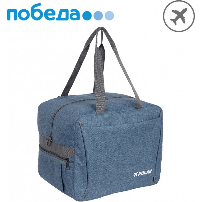Дорожная сумка Polar П9014 Серо-синий - фото №1