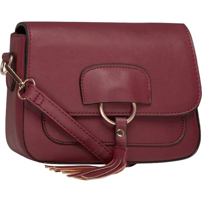 Женская сумка Trendy Bags LISSA Бордовый - фото №2