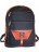 Рюкзак из кожи Sofitone RM 008 D4-B6 Черный-Рыжий - фото №1