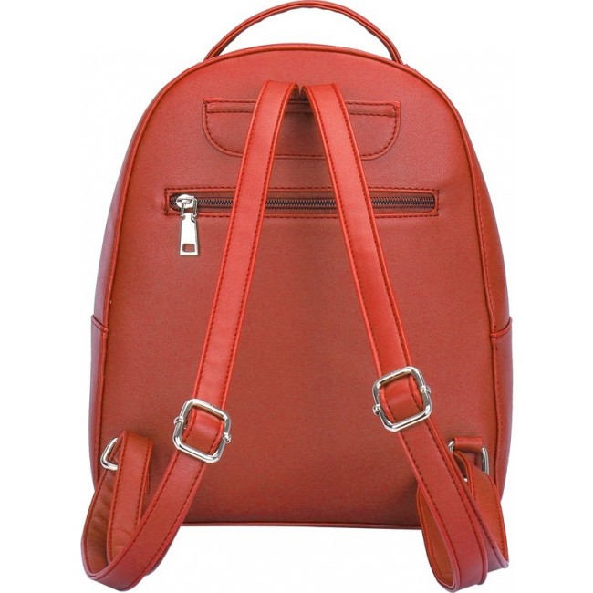 Рюкзак OrsOro DS-0126 красно-коричневые кружева - фото №3