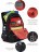 Рюкзак Grizzly RU-230-6 черный-красный - фото №5