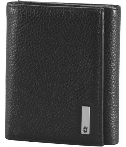 Портмоне Victorinox Altius 3.0 Athens Черный тиснёная кожа- фото №1